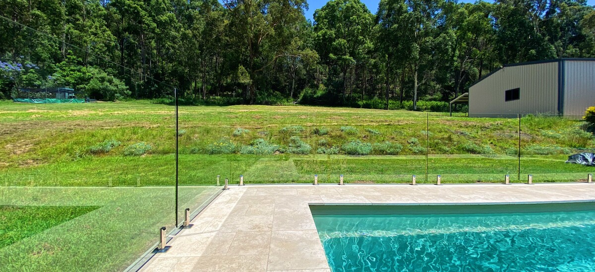 Glass Pool Fence Cleaning