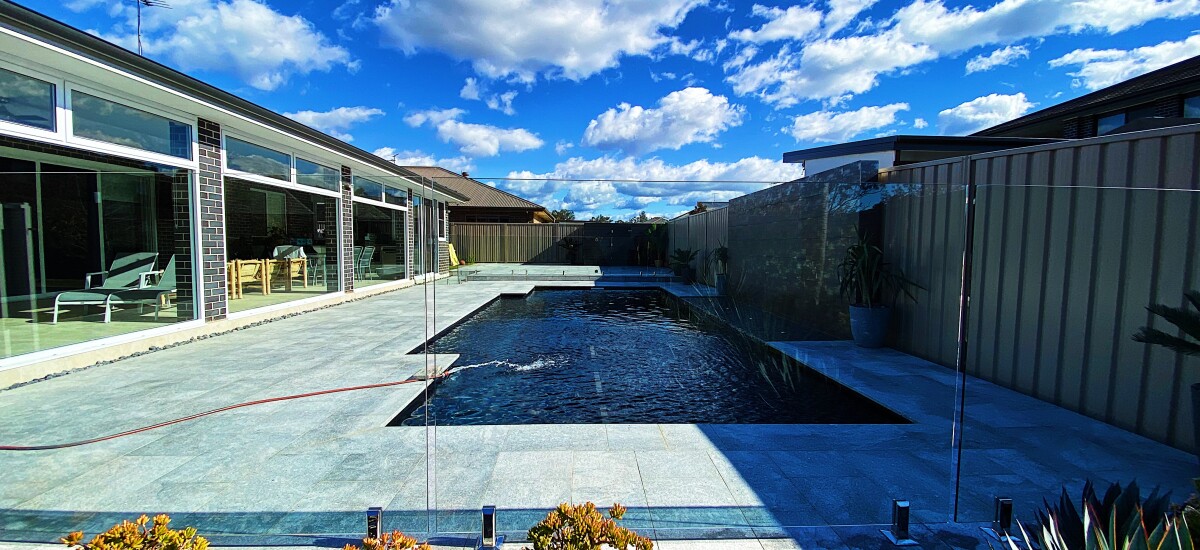 Glass Pool Fence Cleaning